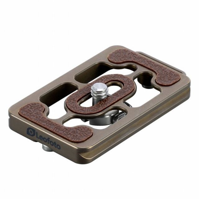 Leofoto (レオフォト) NP-65Tブロンズ クイックリリースプレート アルカスイス互換タイプ