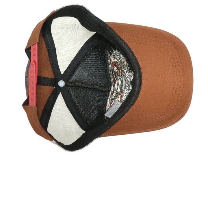 レア【ED HARDY】スワロフスキー 虎刺繍 キャップ メッシュ 帽子 Y2K Ed Hardy エドハーディー ED HARDY メンズ ブランド 刺繍