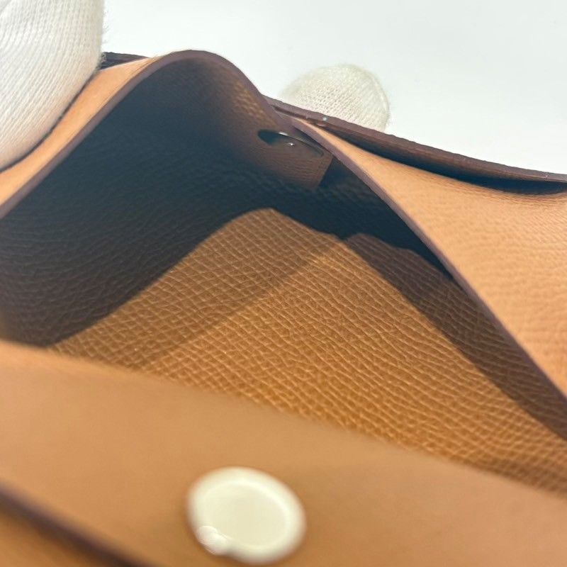 未使用 HERMES エルメス カードケース カルヴィ 名刺入れ U刻印 22年