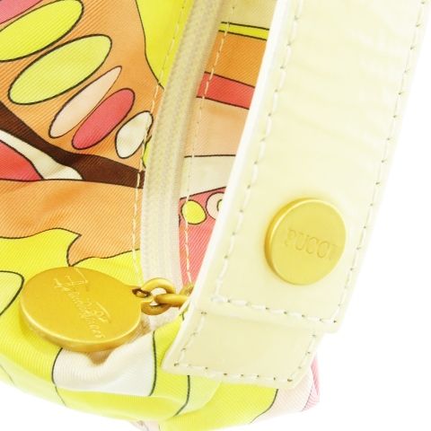 エミリオプッチ EMILIO PUCCI ポーチ ワンハンドル ナイロン