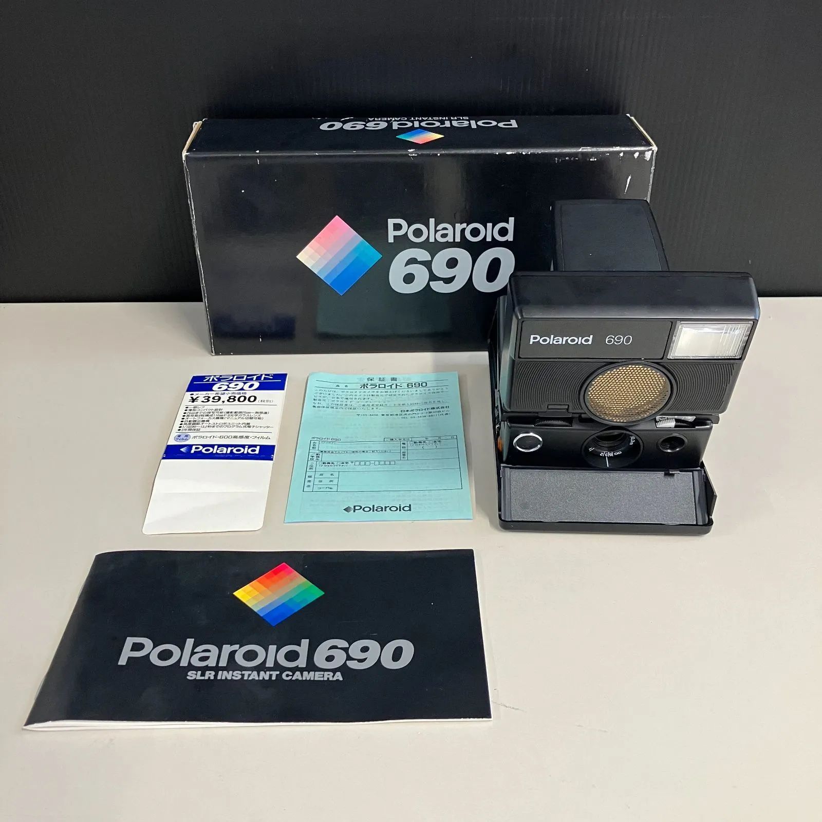 併売】Polaroid 690 ポラロイド690 ポラロイドカメラ 動作未確認【むつ64-0155】 - メルカリ