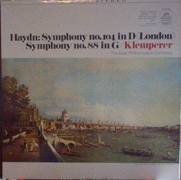 米LP オットー・クレンペラー, ニュー ハイドン 交響曲 第104番