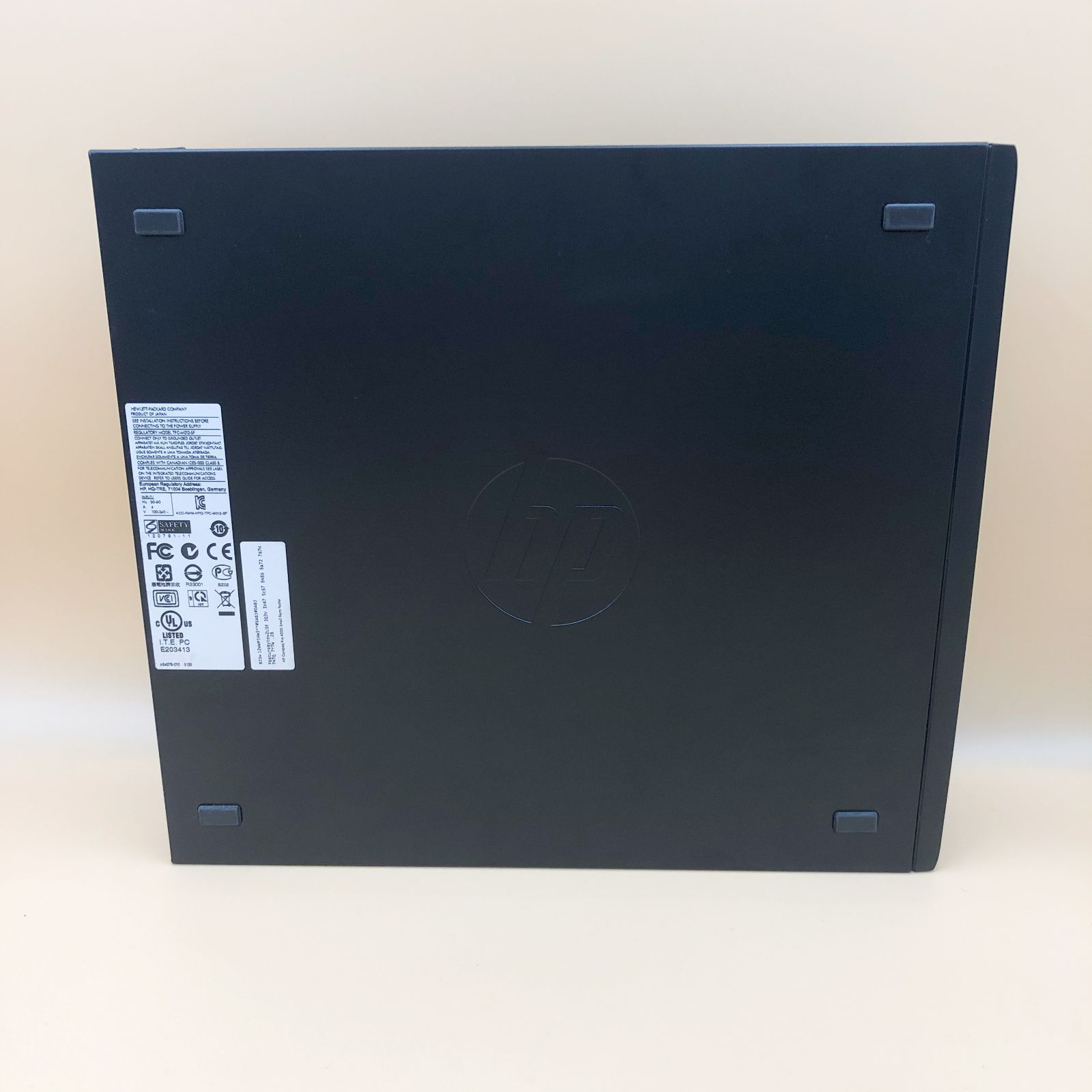 中古動作品】HP / デスクトップパソコン / CompaqPro 4300 SFF / Windows10 / i5-3470S / メモリ8GB  / HDD500GB - メルカリ