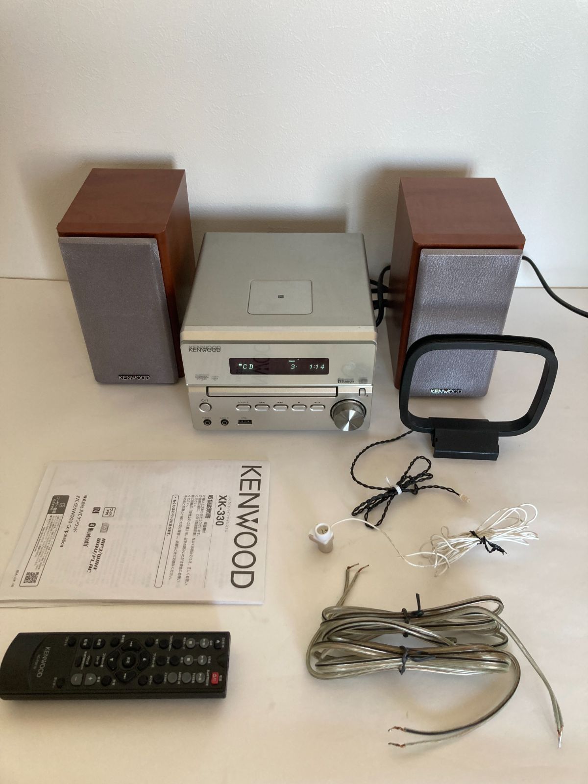 M-EB50-S コンパクトHi-Fiシステム Bluetooth コンポ CD