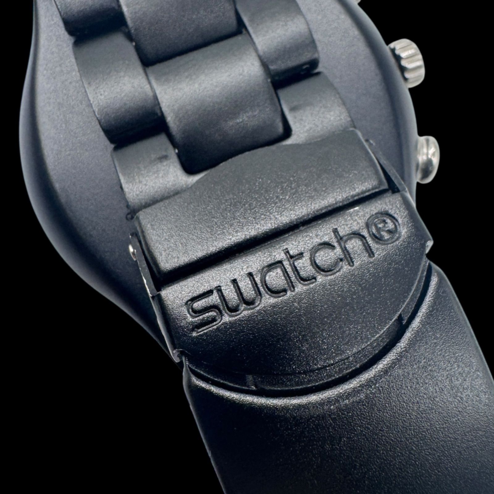 稼働品 良品 SWATCH スウォッチ メンズ腕時計 アルミニウム IRONY 