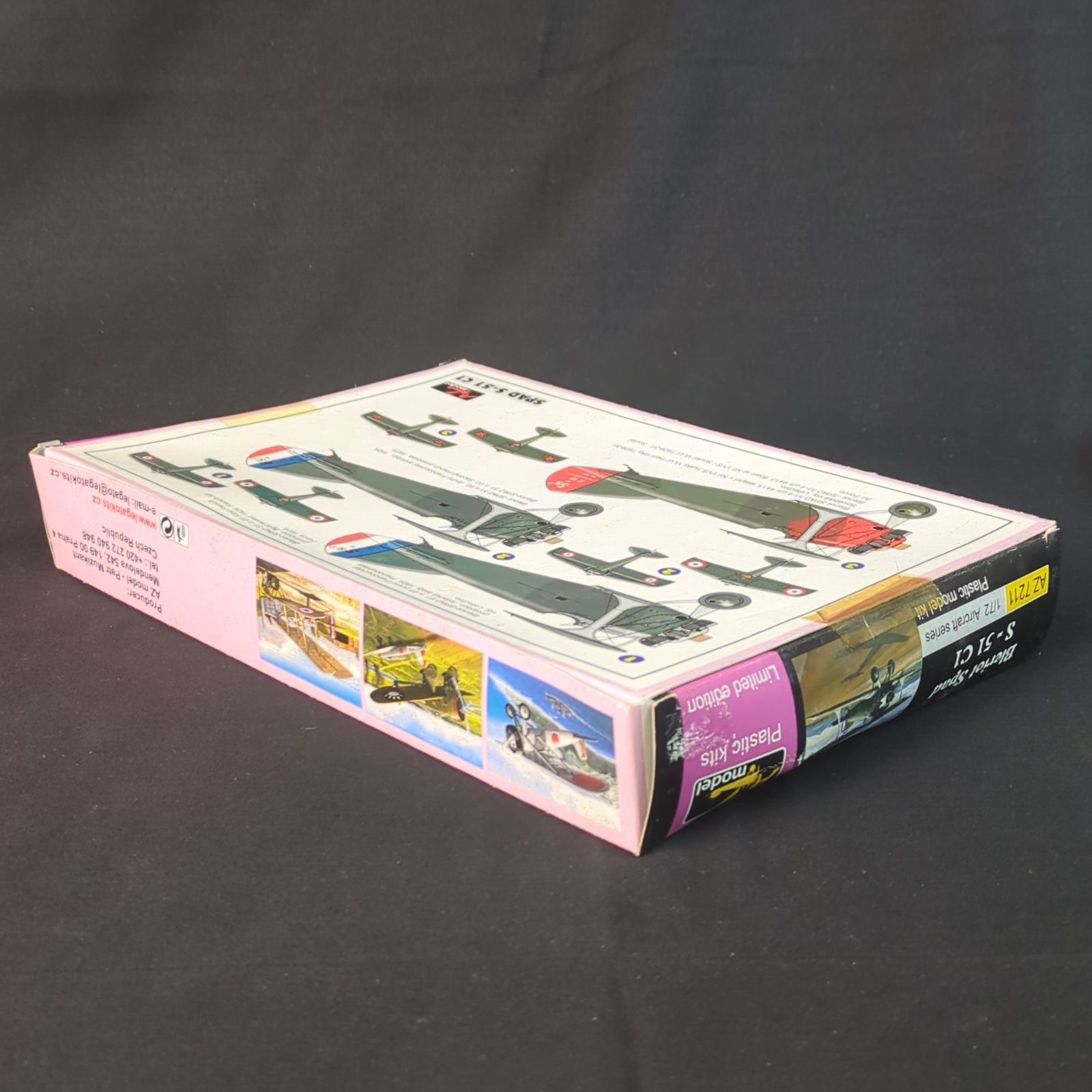  品 AZ model 7211 1 72 Bleriot Spad S 51 C LIMITEDEDITION 航空機 ヘリコプター 模型 プラモデル