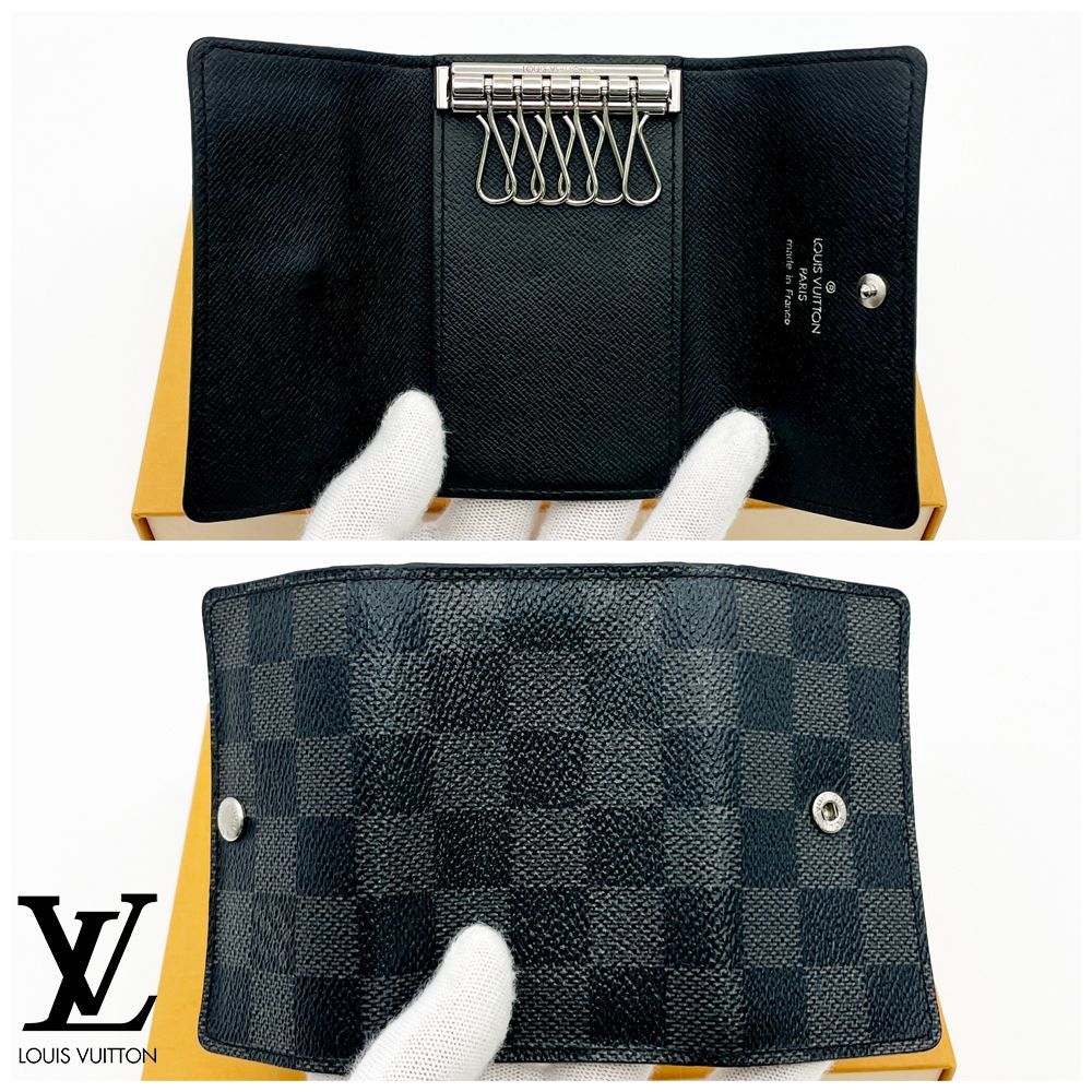 極美品】ルイヴィトン LOUIS VUITTON ダミエ・グラフィット ミュルティクレ6 キーケース6連 N62662 送料無料 送料込み - メルカリ