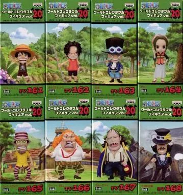 中古】フィギュア 全8種セット 「ワンピース」 ワールドコレクタブル