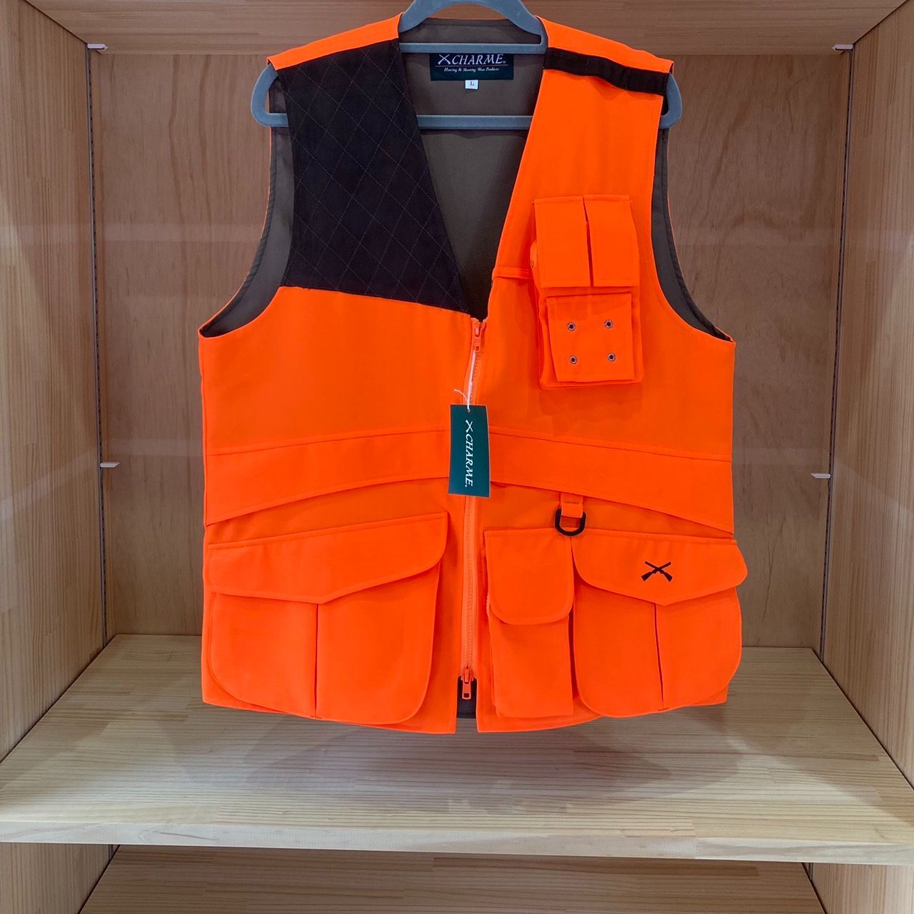 狩猟用品〉シャルム商会 トランシーバーベスト タイプ6 狩猟ベスト_