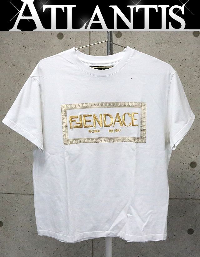 銀座店 フェンディ ヴェルサーチ 22SS FENDACE Tee 89947 - メルカリ