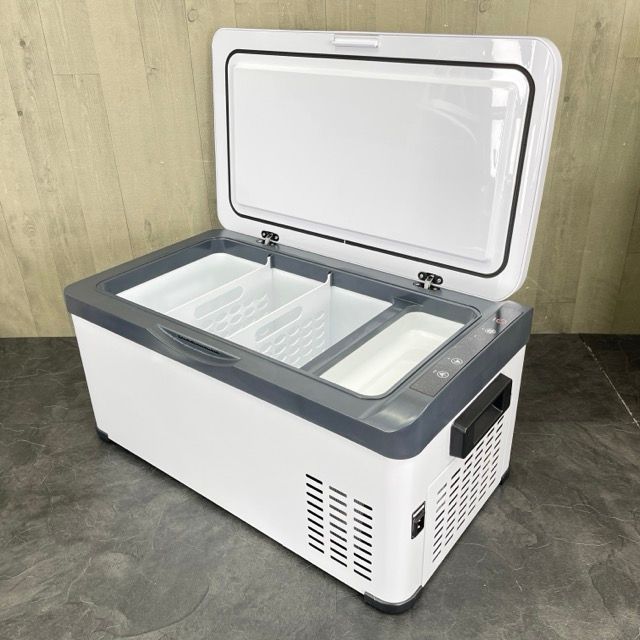 展示品 車載対応冷蔵冷凍庫 コンプレッサー式 【中古】車載・室内兼用