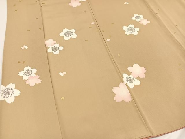 平和屋着物○上質な小紋 舞桜 金彩 正絹 逸品 AAAY5601ph - メルカリ