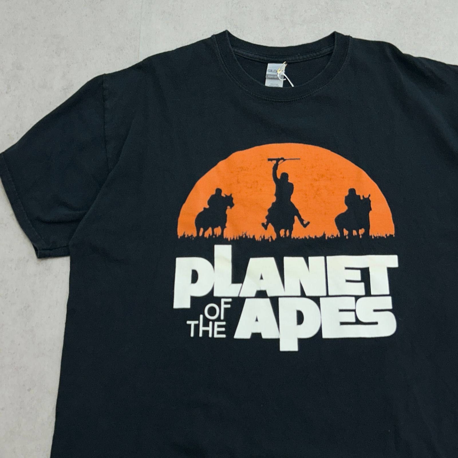 PLANET OF THE APES 猿の惑星 ビッグプリント トップス 半袖 Tシャツ 