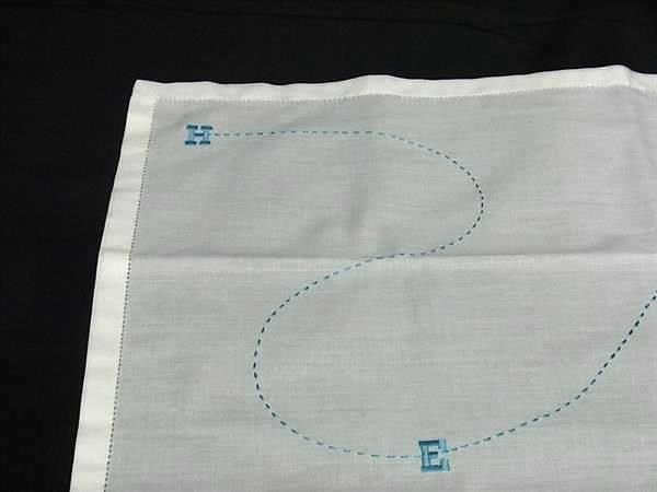 □新品□未使用□ HERMES エルメス コットン100％ ハンカチーフ  