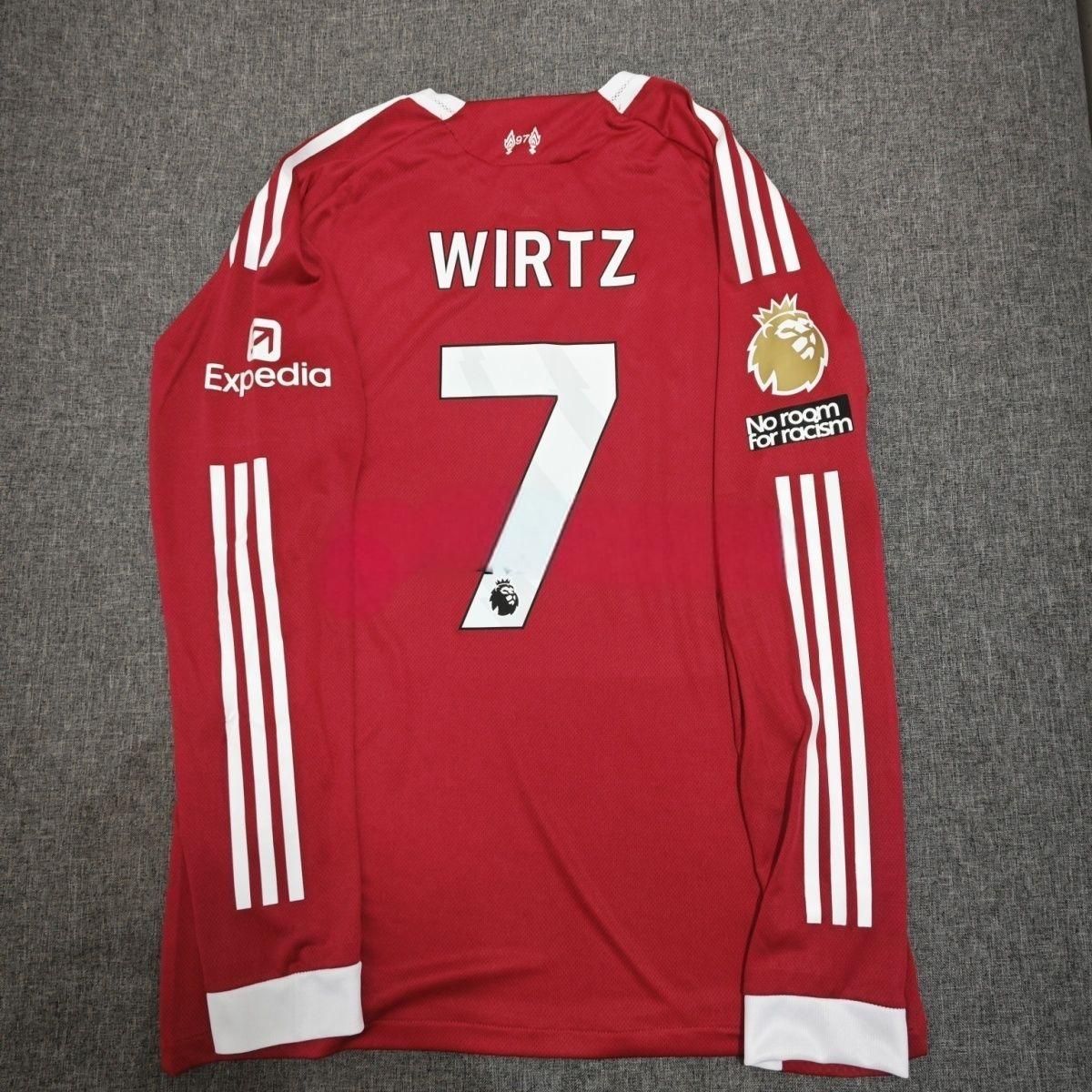 25-26シーズンリバプールFC ジャージ Wirtz 7 XLサイズ 25-26