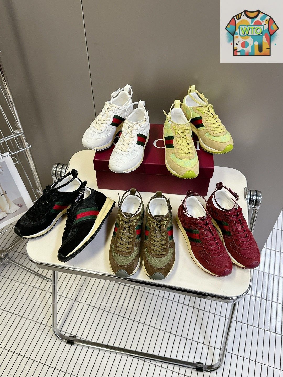 お値下げしました！美品　GUCCI スニーカー　17.5㌢ お値下げしました！美品 GUCCI スニーカー 17.5㌢