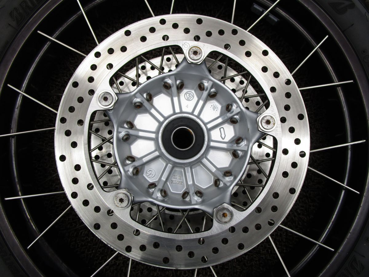 BMW R1200GS アドベンチャー フロントホイール ディスク A6713 R1200GS-A 122EF 動画有 FI インジェクション Adventure BRIGHTFACE_UK