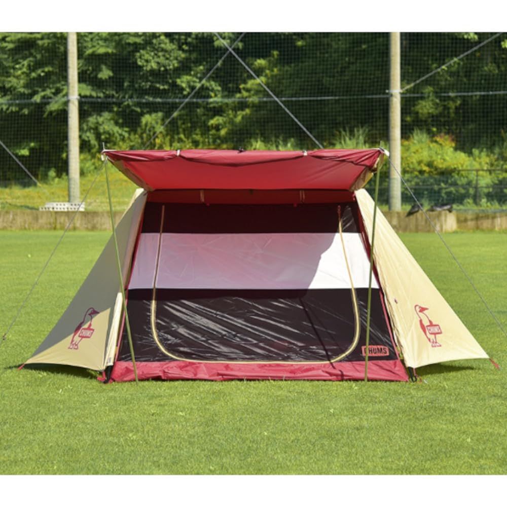 ベージュ レッド