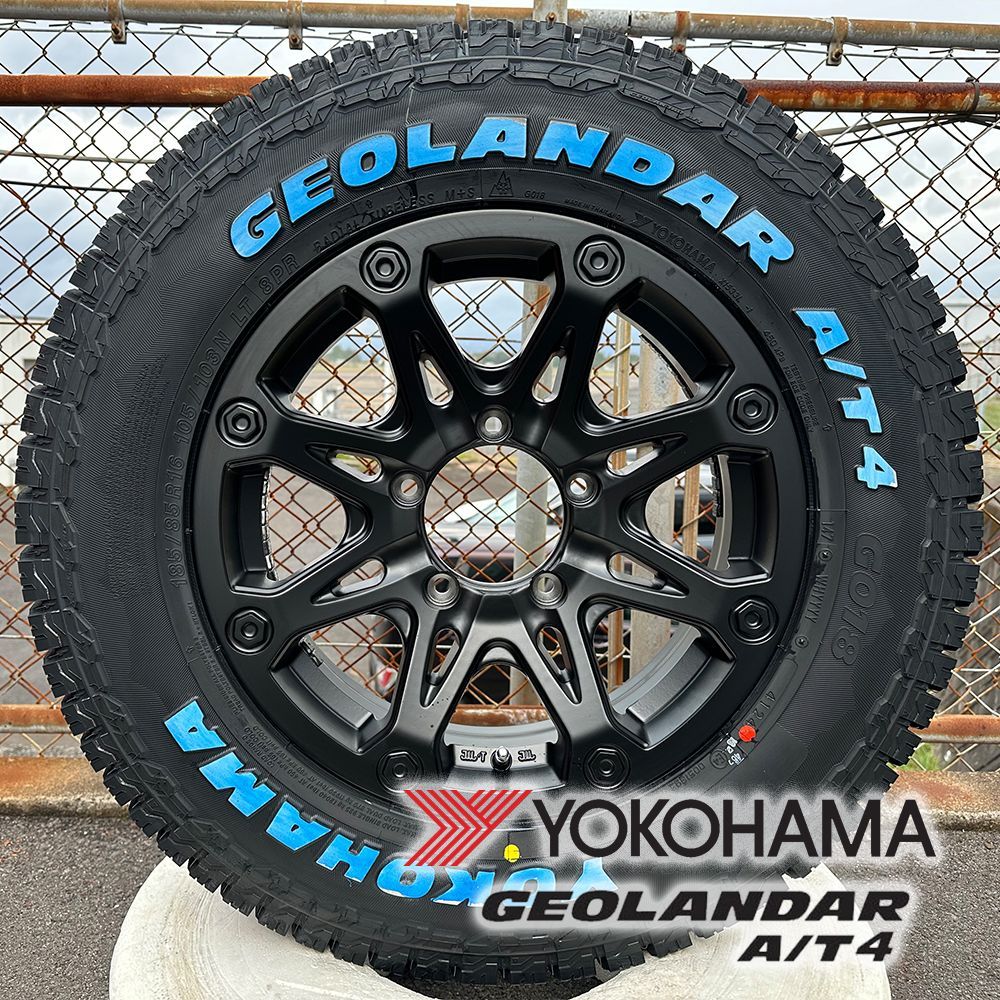 新品 ジムニー JB64 JB23 16インチ タイヤホイールセット 185/85R16 