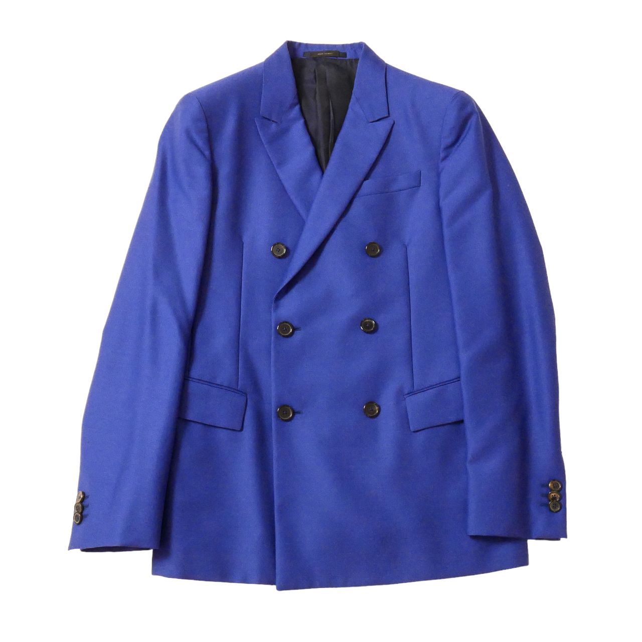 美品 JIL SANDER ジルサンダー テーラード ジャケット 青 サイズ44 