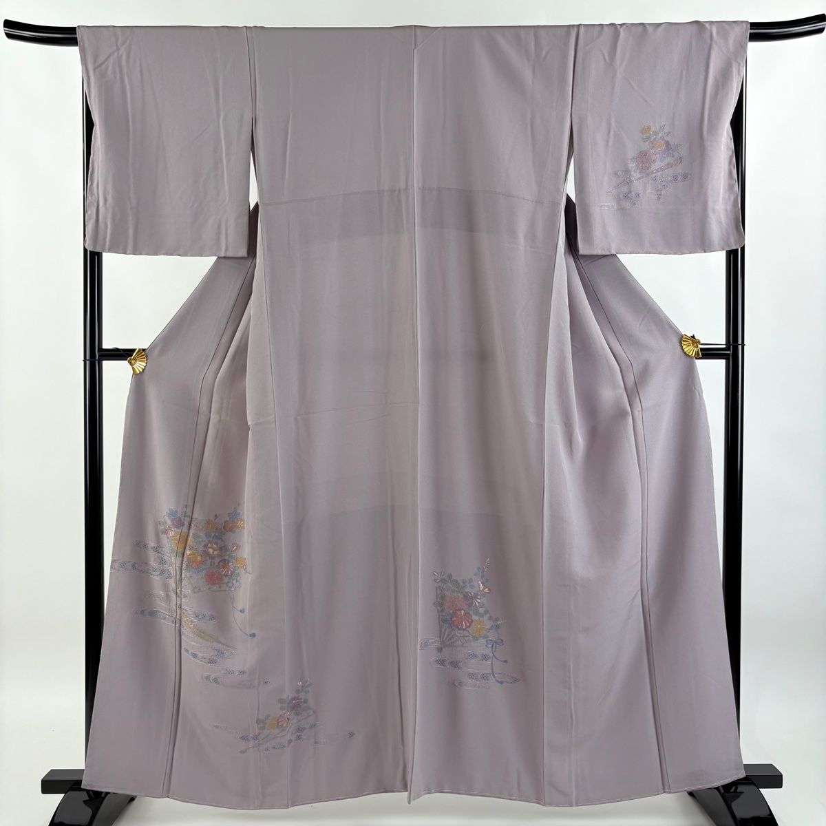 ★専用★未使用品 色無地 水色 身丈160cm 裄丈66.5cm 縫いの一つ紋 楽天市場】紬 身丈164cm 裄丈66cm M 単衣 証紙あり 格子 青 正絹