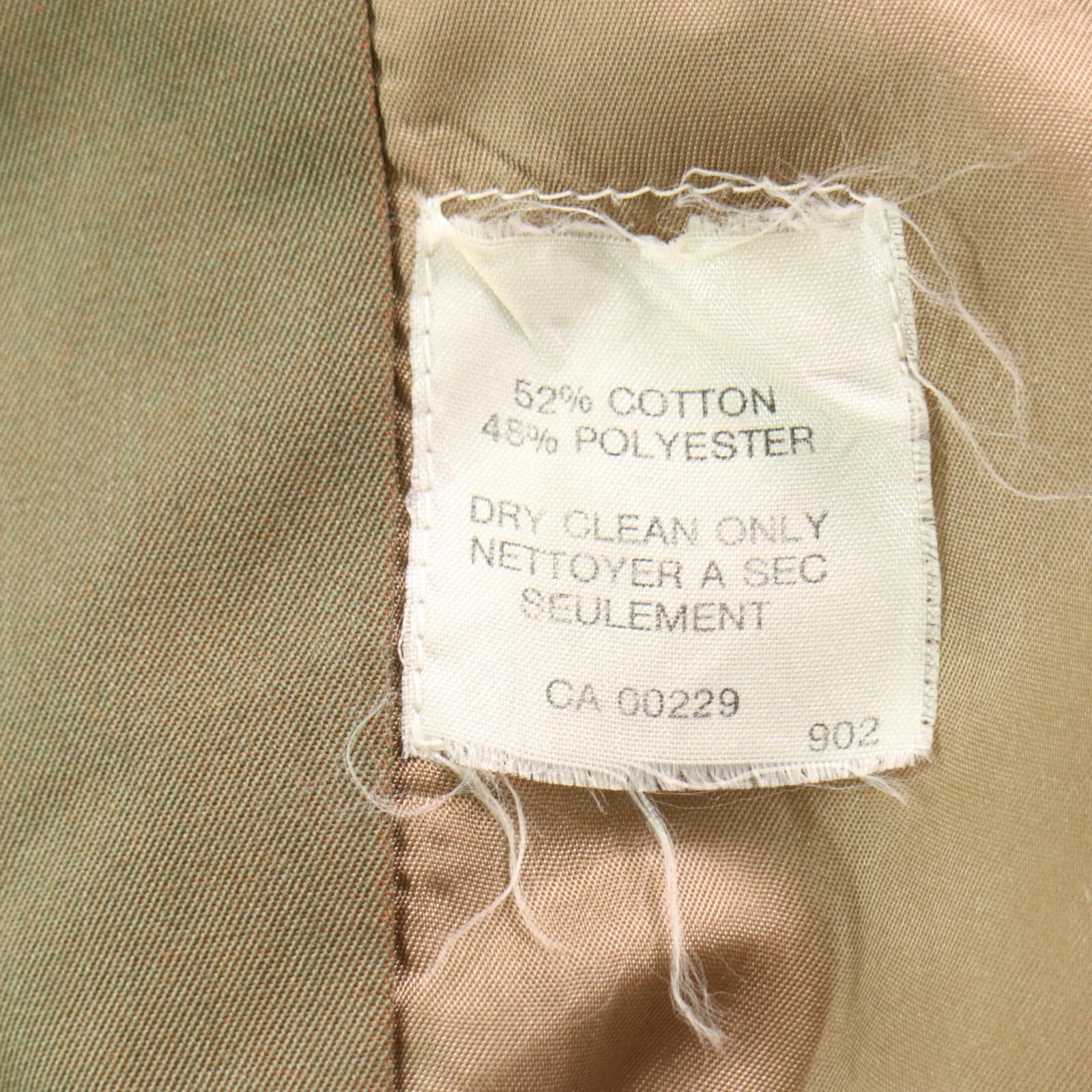 80年代 カナダ製 Aquascutum アクアスキュータム ステンカラーコート