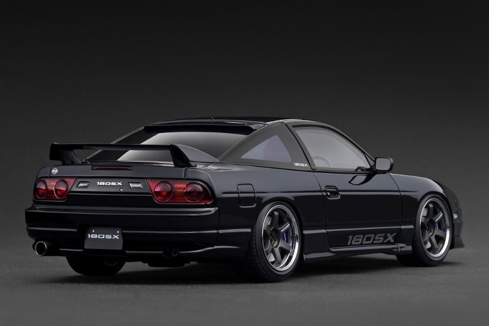 Nissan 180SX TYPE X RPS13 Black 1 18 Scale