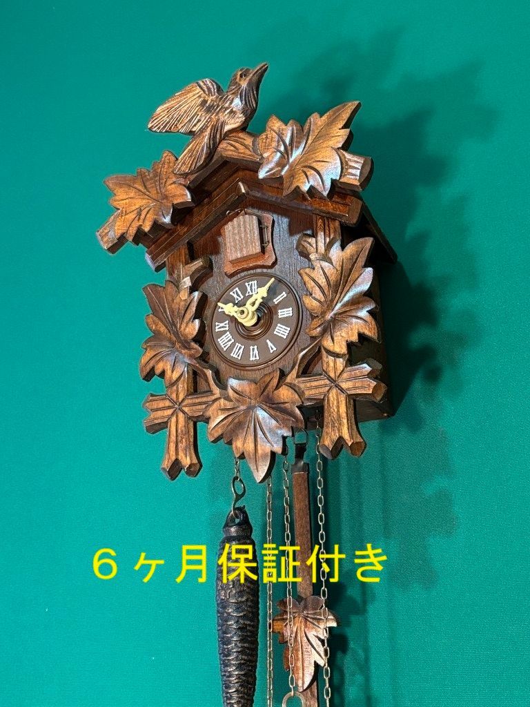 鳩時計ドイツ製5リーフ小型 再生稼働品(6ヶ月保証) 鳩時計ドイツ製5リーフ小型 再生稼働品(6ヶ月保証)