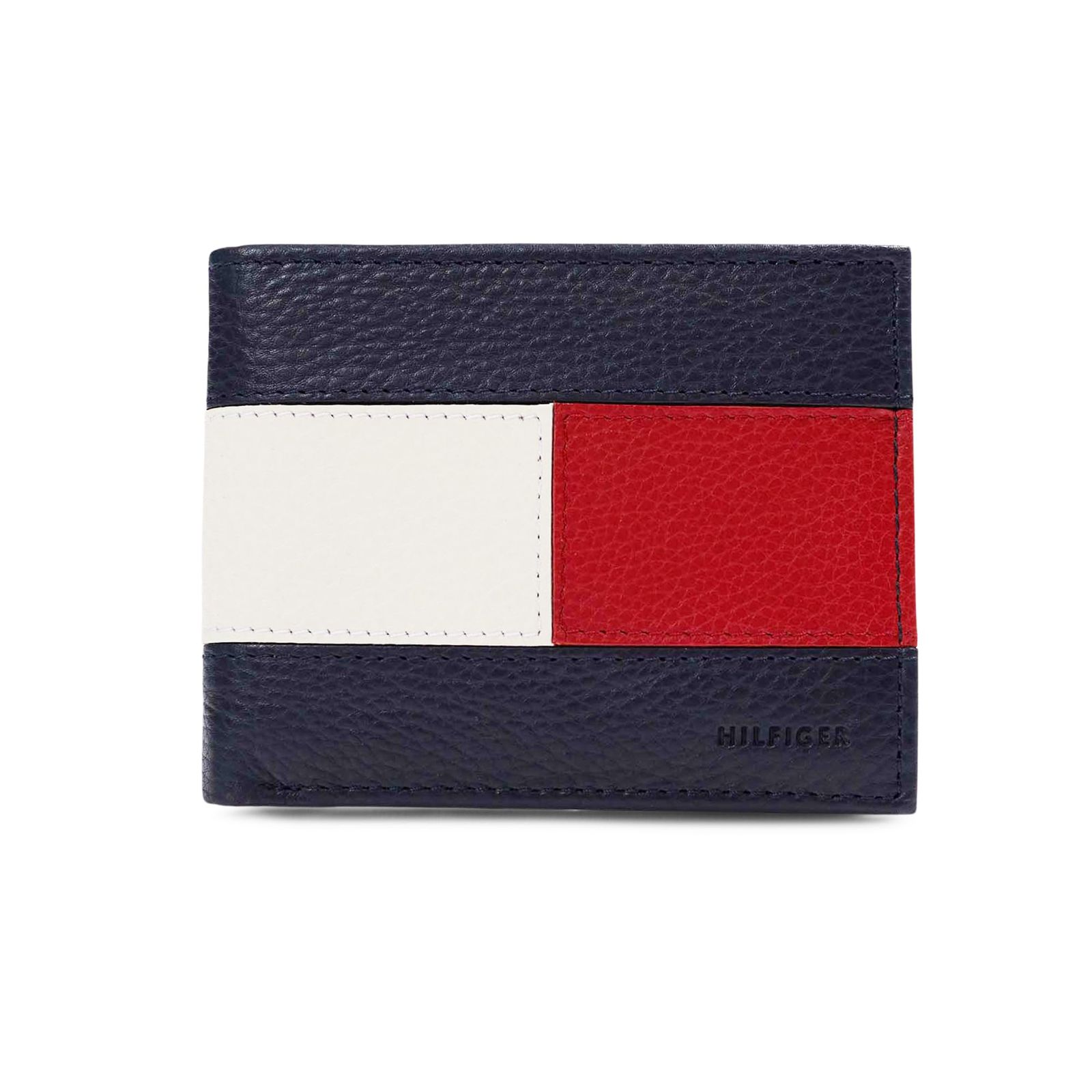 Tommy Hilfiger メンズ 二つ折り財布 US サイズ: One Size レッド [レッド] [RFID] [One Size]