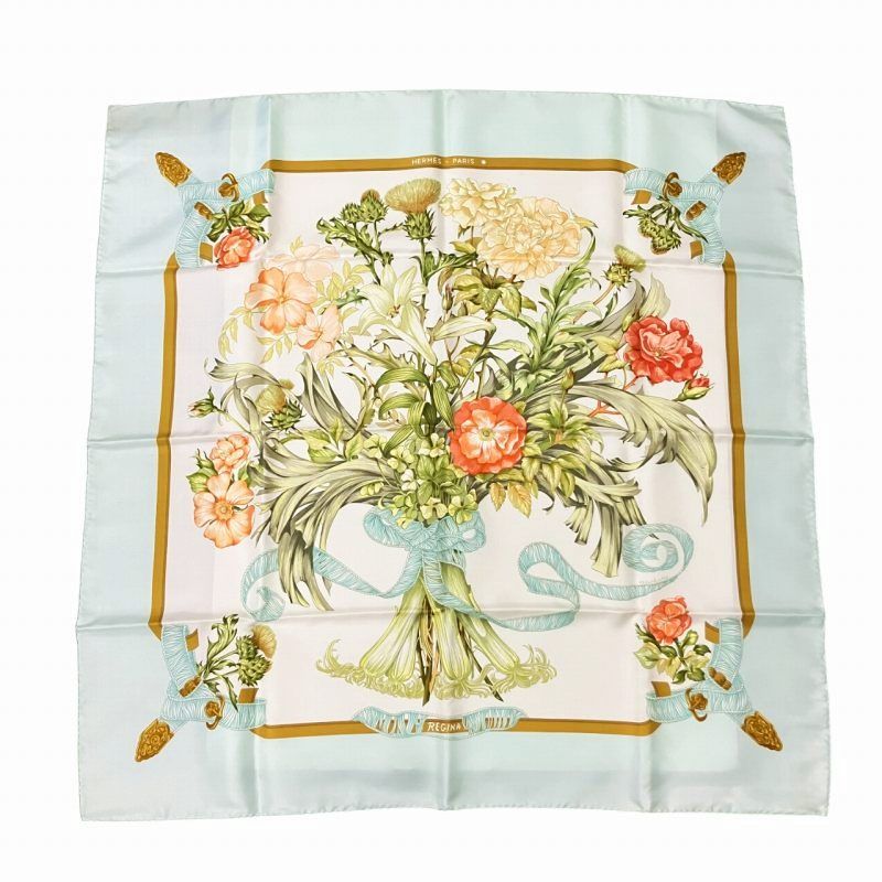 HERMÈS REGINA シルクスカーフ Hermes Regina Scarf - Etsy
