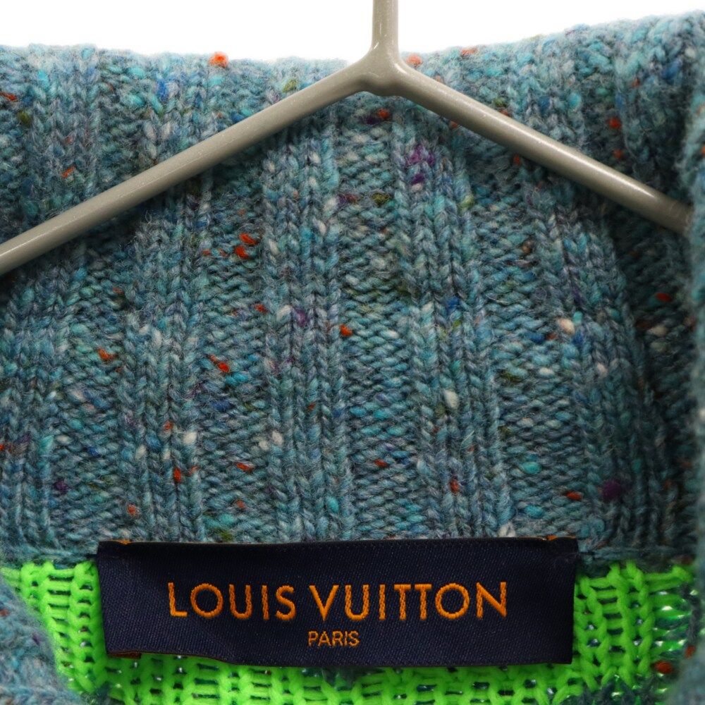 LOUIS VUITTON (ルイヴィトン) 22SS モノグラム柄シグネチャー ウール