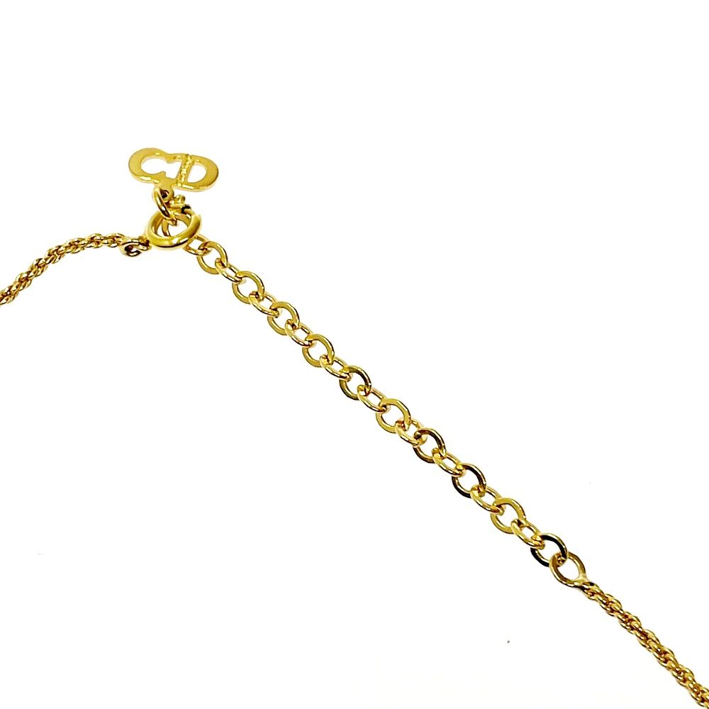 中古】Dior ディオール GP ラインストーン ハート DIORロゴ