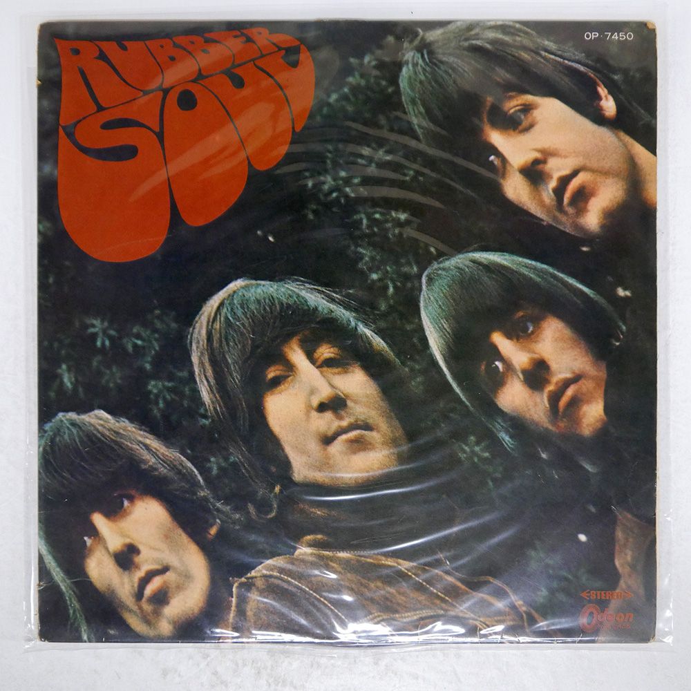 赤盤 国内盤 BEATLES/RUBBER SOUL/ODEON OP7450 LP - メルカリ
