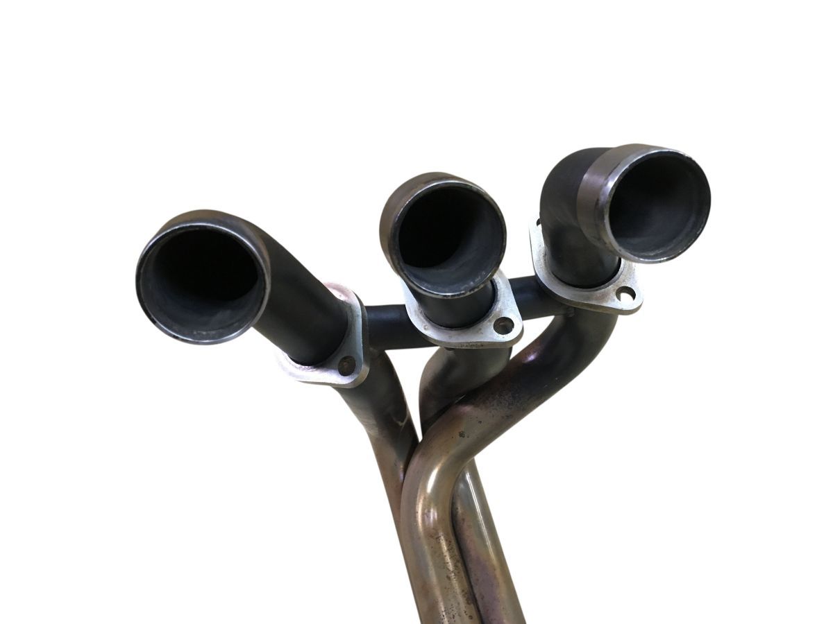 ZX-6RR ZX600K 03-04 低走行126km マフラー アクラポビッチ エキパイ 汎用サイレンサー付 補修 流用にも 2750-Z4282