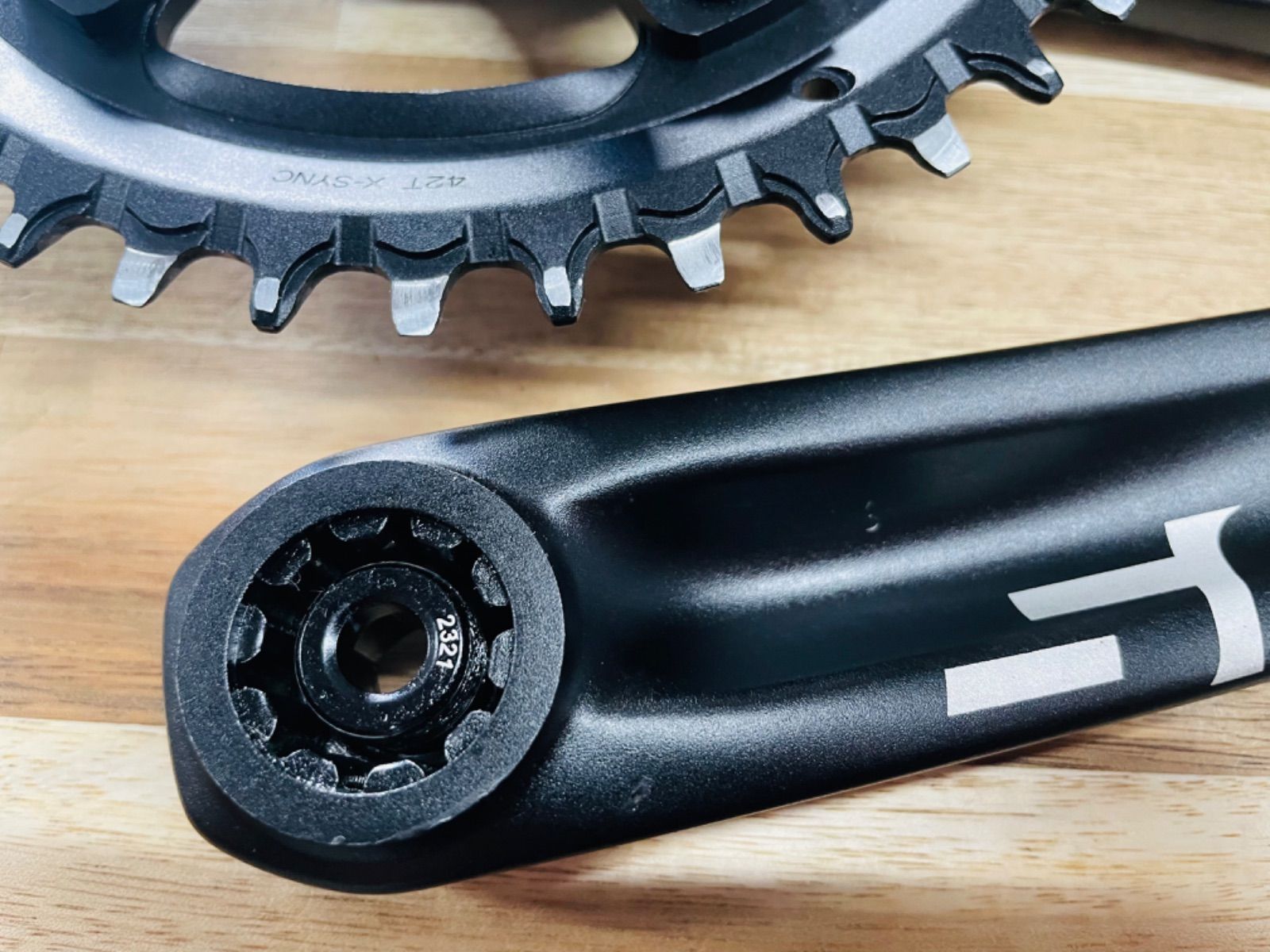 SRAM APEX フロントシングル クランクセット 42T SRAM APEX フロントシングル クランクセット 42T SRAM APEX フロント