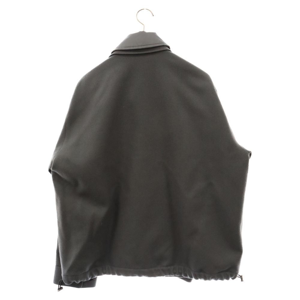 Sacai (サカイ) 23AW Wool Melton Blouson ウールメルトンシャツ Sacai (サカイ) 23AW Wool Melton Blouson ウールメルトンシャツ