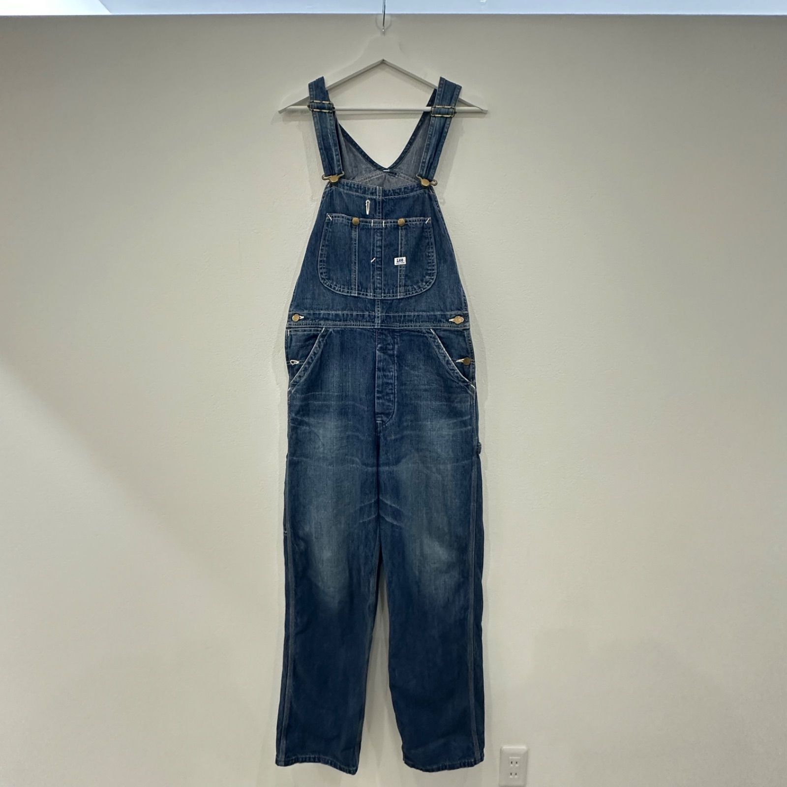 エヴィス　EVISU カモメペイント　デニムオールインワン　つなぎ　38サイズ. エヴィス EVISU カモメペイント デニムオールインワン つなぎ 38