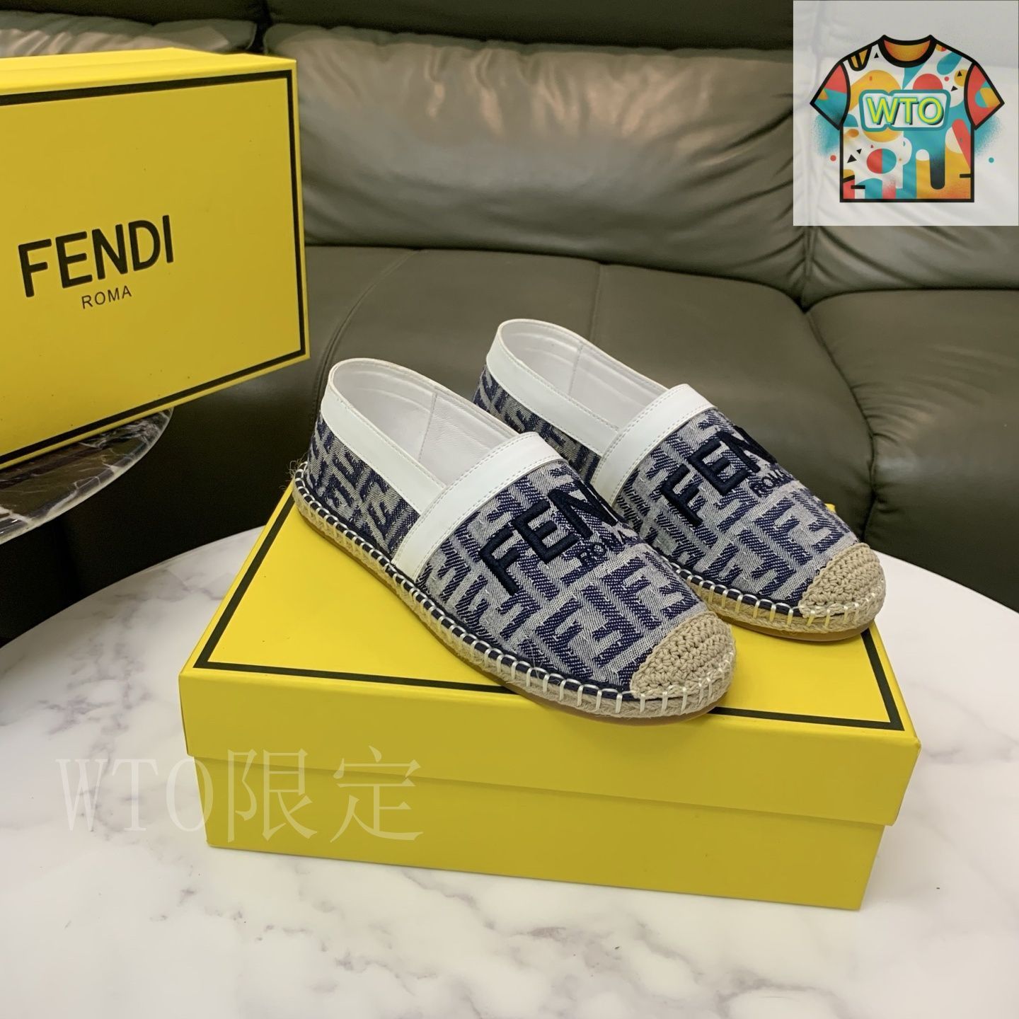 FENDI フェンディ メンズ スリッポン ローファー02-3 - メルカリ