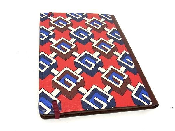 GUCCIノート □新品□未使用□ GUCCI グッチ 総柄 ノートブック 文房具