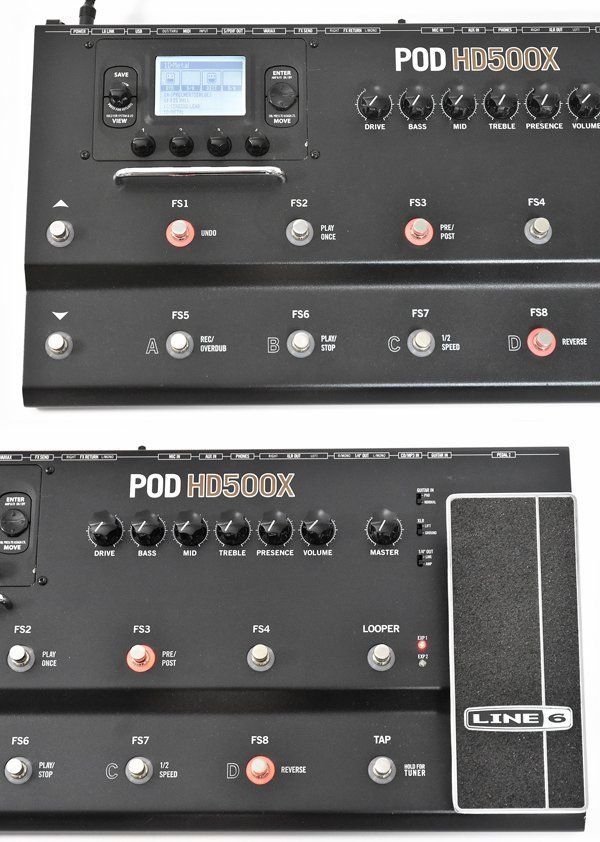 LINE6/ラインシックス POD HD500X アンプシミュレーター