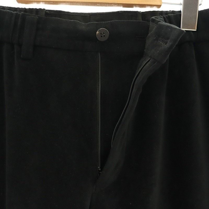 イッセイミヤケメン ISSEY MIYAKE MEN スエードパンツ 2 M 黒