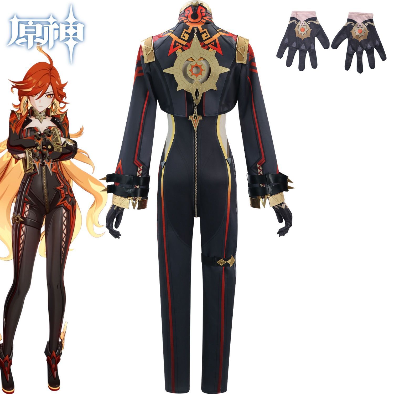 新品未使用 原神 炎神 えんじん マーヴィカ ナタ 浮世 七神 / 俗世の七