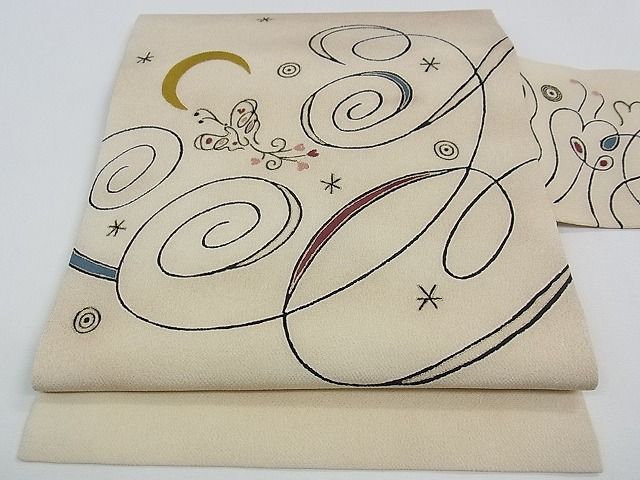 平和屋本店□極上 Foglia 仁平幸春 銀座もとじ 九寸名古屋帯