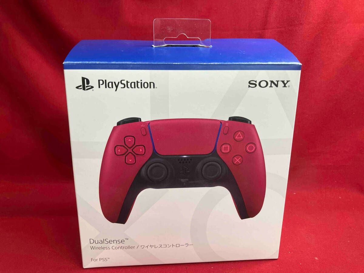 PS5 DualSense コズミックレッド　ジャンク PlayStation5ワイヤレスコントローラー DualSense コズミック