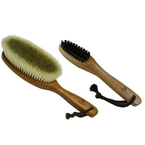 人気商品 池本刷子工業 Ikemoto Brush 洋服ブラシ 毛玉取りブラシセット IKC3927G マルチ 32.5×7×15.3 0
