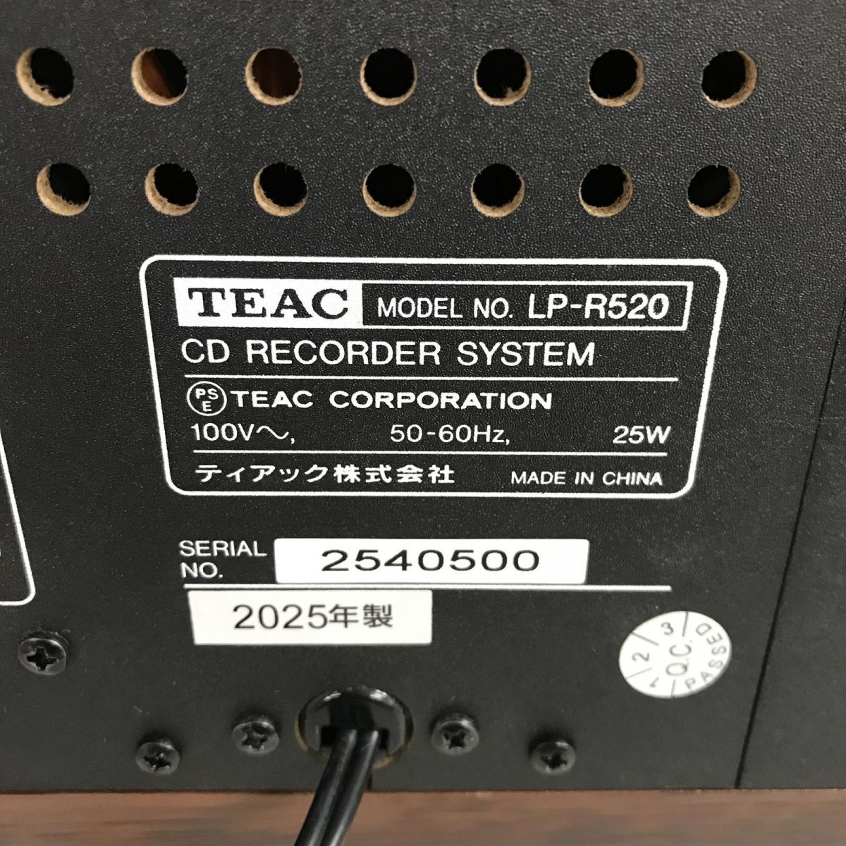 ターンテーブル TEAC ティアック カセットプレーヤー付CDレコーダー 製 LP-R520 CRK862535相 WWW_TRAVELLANDINDIA_COM