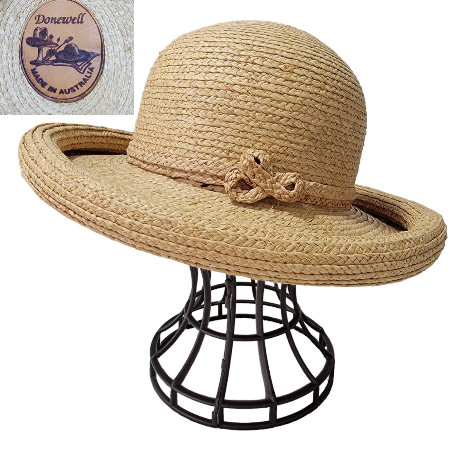 オーストラリア製　レザーハットです。 ハンドメイド レザーハットオーストラリア製