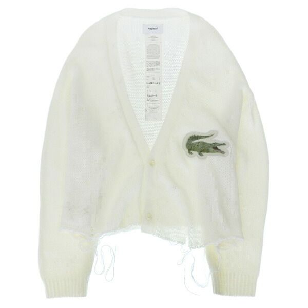 ダブレット doublet 19SS 3Dパッチカーディガン M