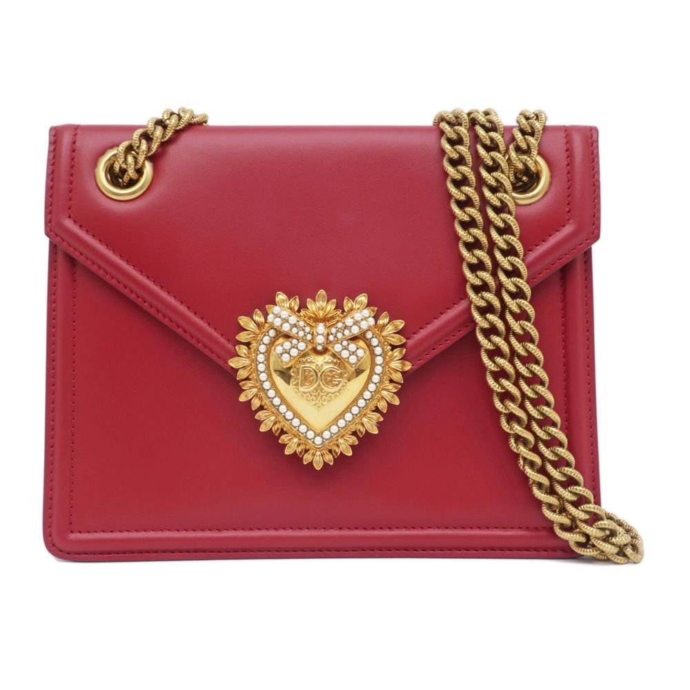 名東】ドルチェアンドガッパーナ チェーンショルダー DEVOTION