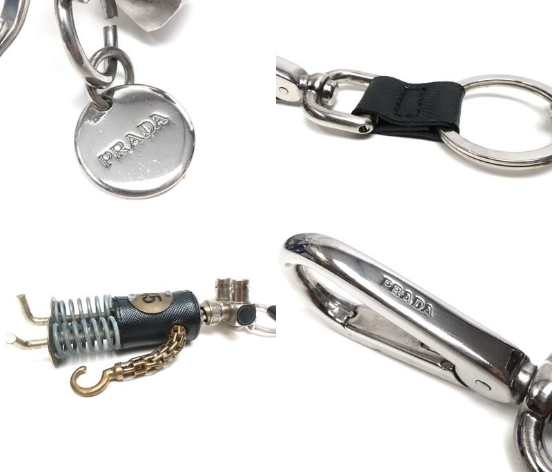 プラダ ロボット キーリング キーホルダー バッグチャーム PRADA